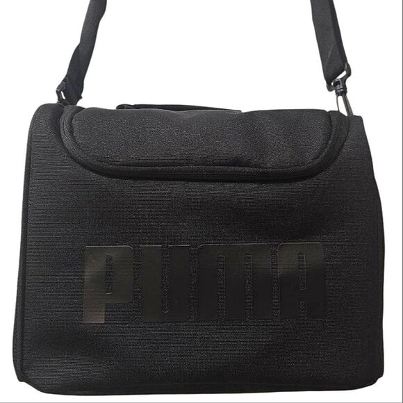Puma Logo Insulated Lunchbox- Black
